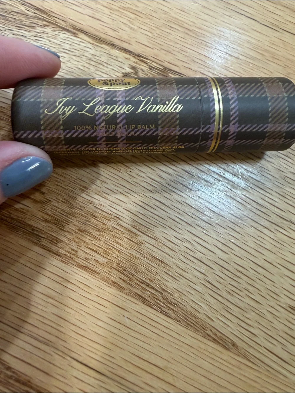 Poppy & Pout Ivy League Vanilla Lip Balm Tube*